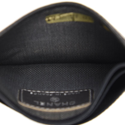 Chanel Lambskin Vertical Quilted Card Holder Black 4 of 6