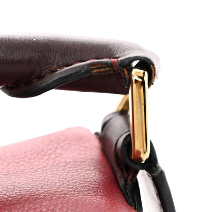 Loewe Calfskin Colorblock Medium Puzzle Bag Red 14 of 18