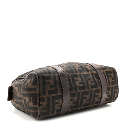 Fendi Zucca Mini Boston Satchel Tobacco 4 of 9