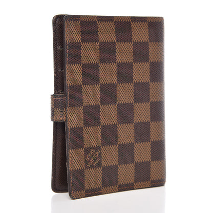 Louis Vuitton Damier Ebene Small Ring Agenda Cover 3 of 15