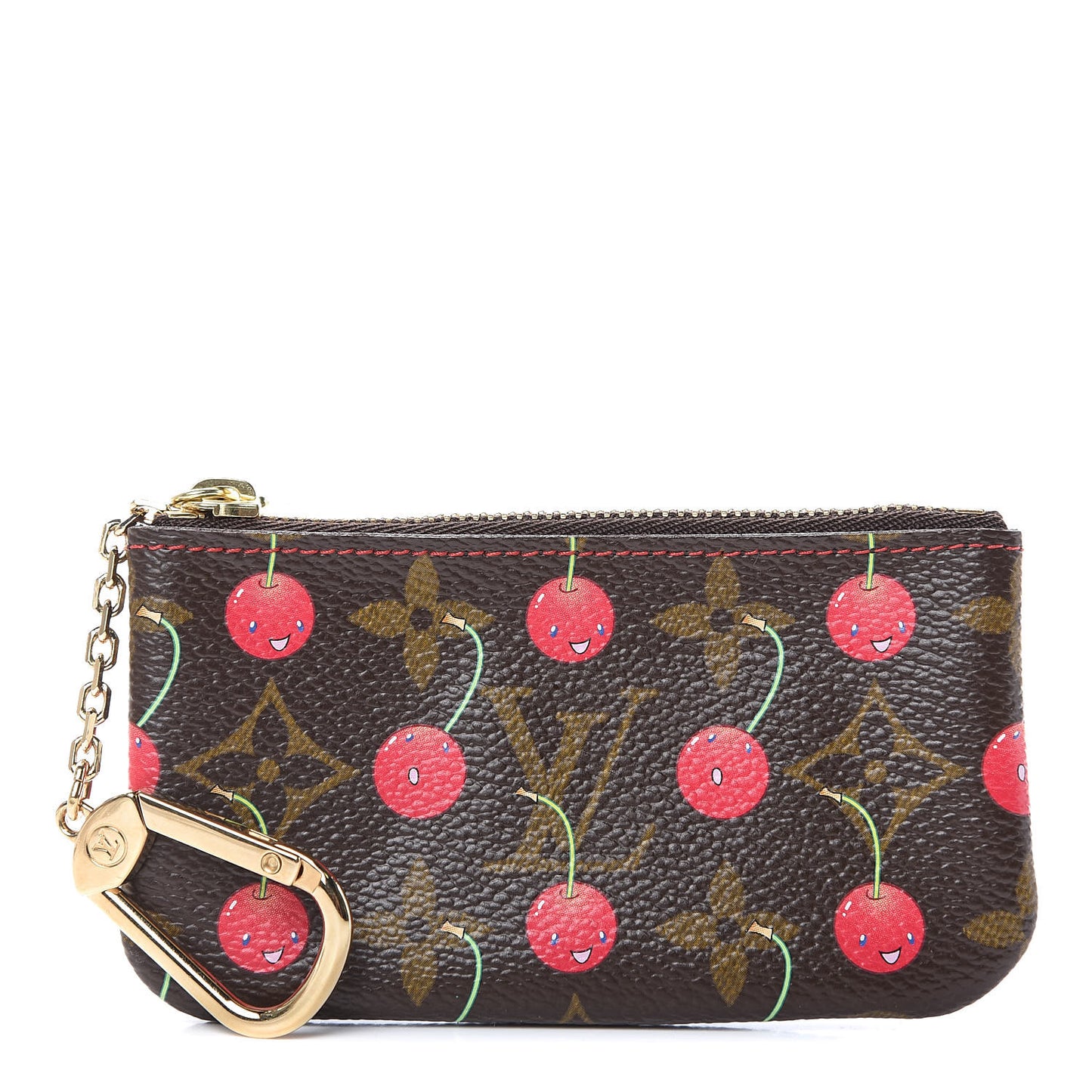 Monogram Cerises Key Pouch