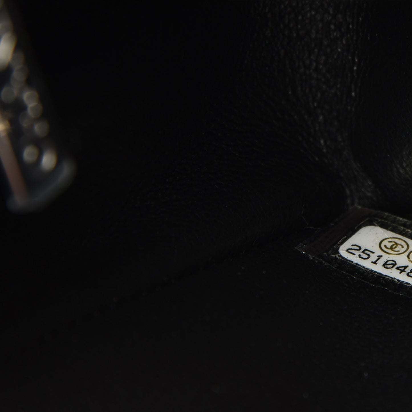 Caviar Quilted Mini Rectangular Flap Black