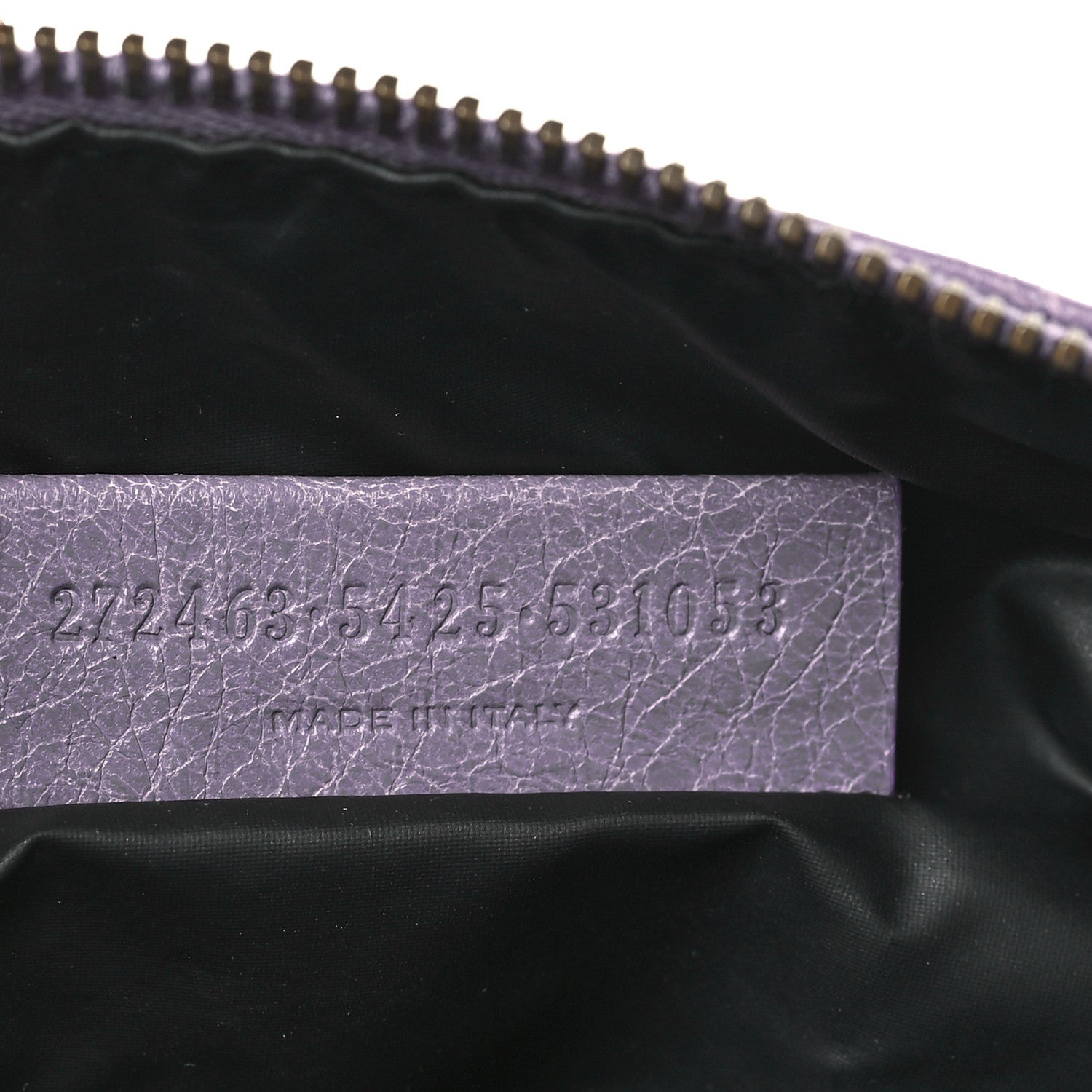 Balenciaga Agneau Classic Hardware Pencil Case Glycine 7 of 10