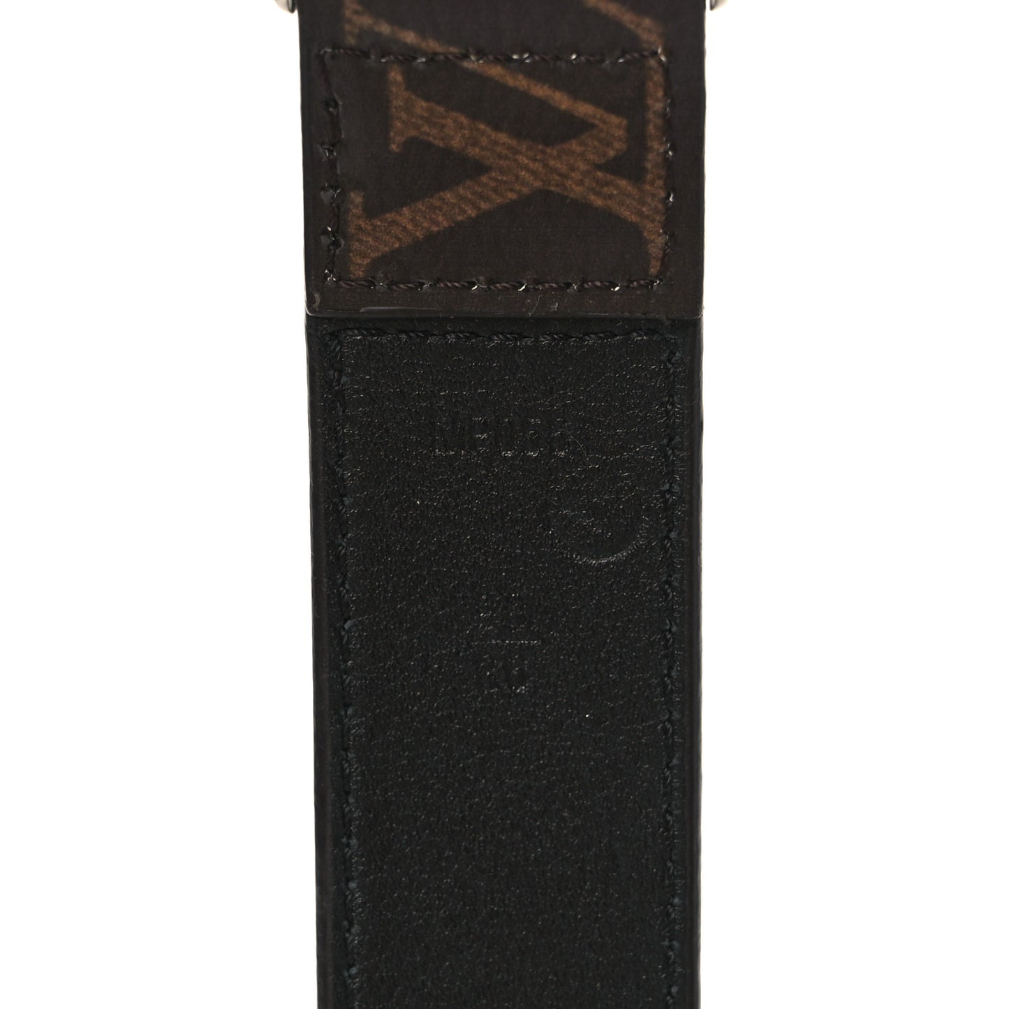 Monogram Glaze 30mm Ouest Belt 90 36