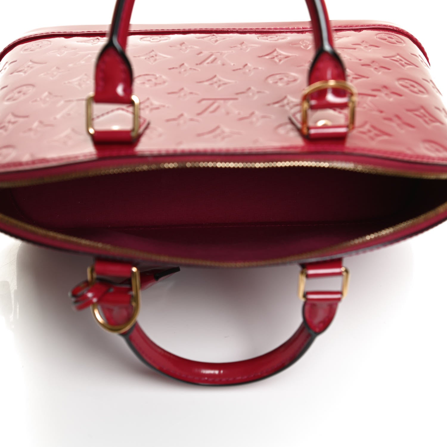 Louis Vuitton Vernis Alma PM Cherry 4 of 9