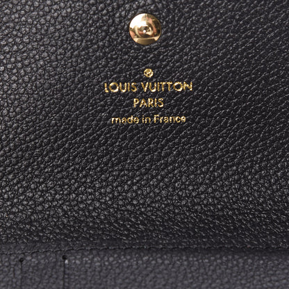 Louis Vuitton Empreinte Pont-Neuf Compact Wallet Black 6 of 7
