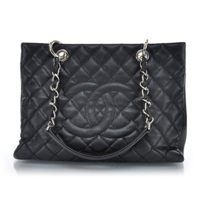 Chanel Caviar Grand Shopping Tote GST Black 1 of 9