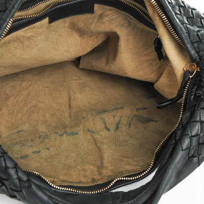 Bottega Veneta Nappa Intrecciato Large Veneta Hobo Nero Black 9 of 9