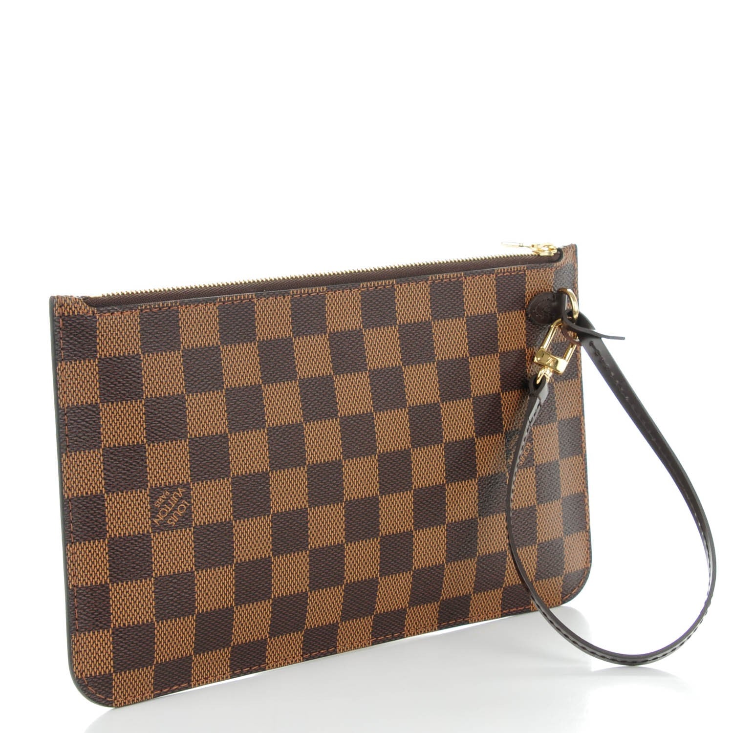 Louis Vuitton Damier Ebene Neverfull MM GM Pochette 3 of 8