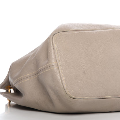 Prada Vitello Daino Hobo Argilla 6 of 17