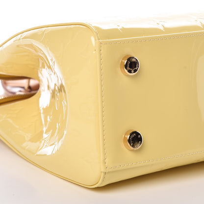 Louis Vuitton Vernis Brea MM Citrine 9 of 11