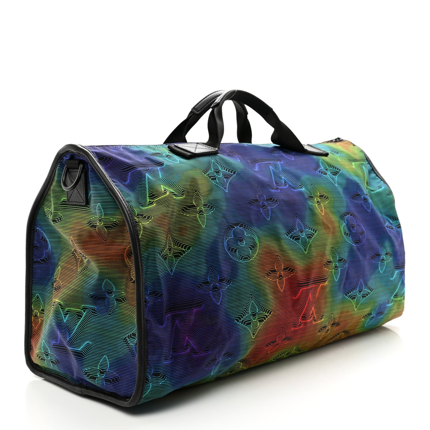 Louis Vuitton Monogram 2054 3D Reversible Keepall Bandouliere 50 Multicolor 4 of 13