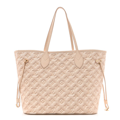 Louis Vuitton Empreinte Monogram Summer Stardust Neverfull MM Beige Clair 3 of 10