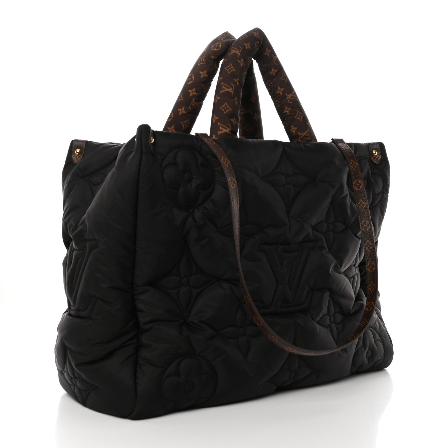 Louis Vuitton Econyl Monogram Pillow Giant Onthego GM Black 3 of 9