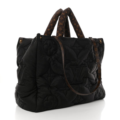 Louis Vuitton Econyl Monogram Pillow Giant Onthego GM Black 3 of 9