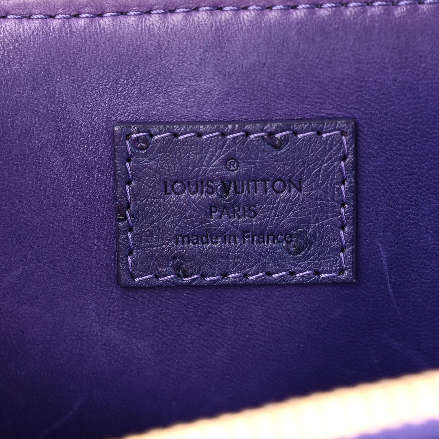 Ostrich Alma PM Indigo