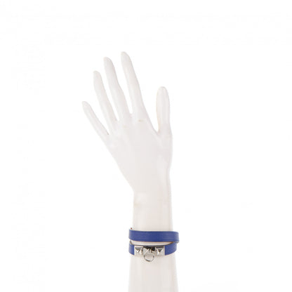 Hermes Swift Rivale Double Tour Bracelet S Bleu Saphir 2 of 6