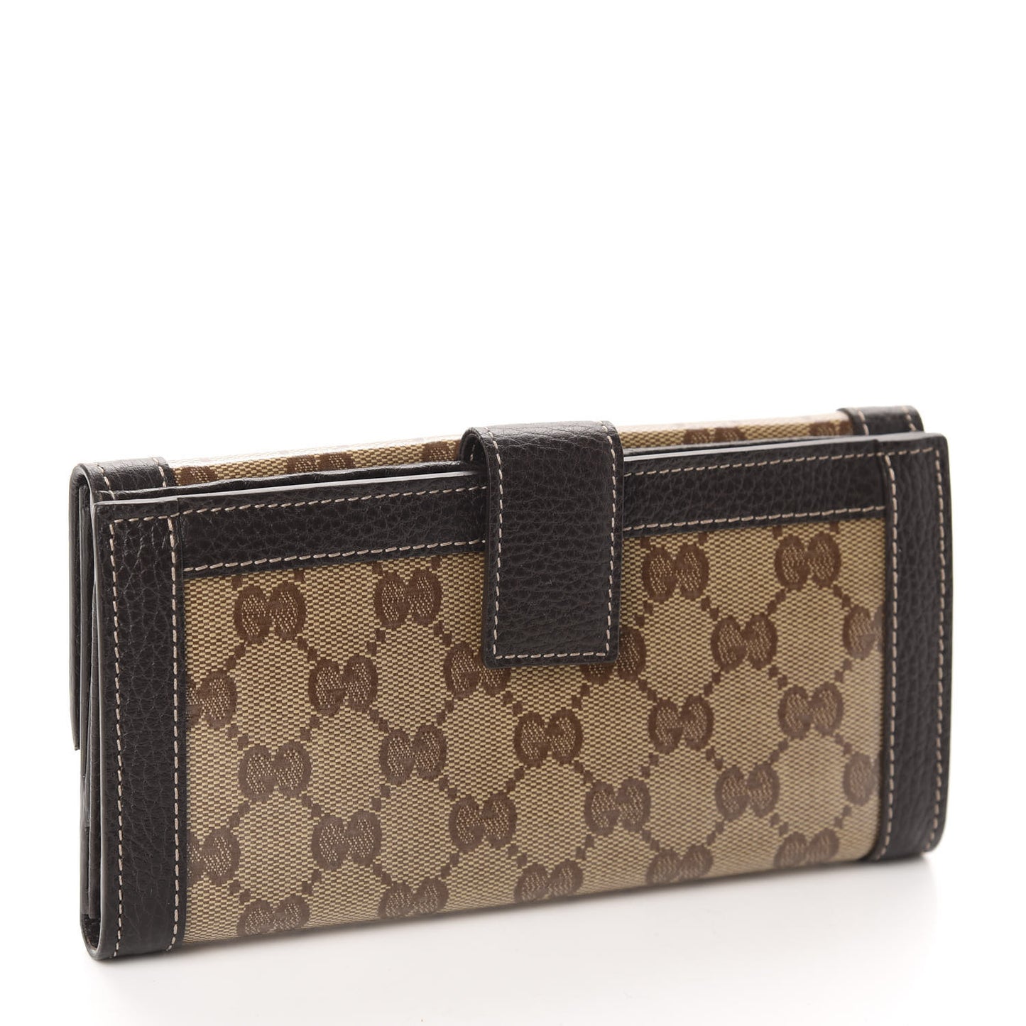 Crystal Monogram Continental Charmy Wallet