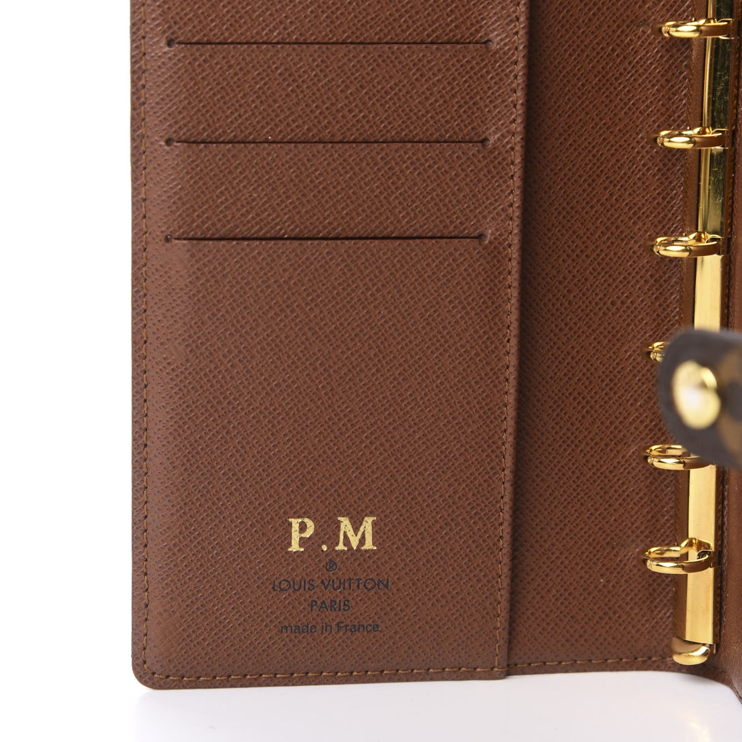 Monogram Small Ring Agenda Cover