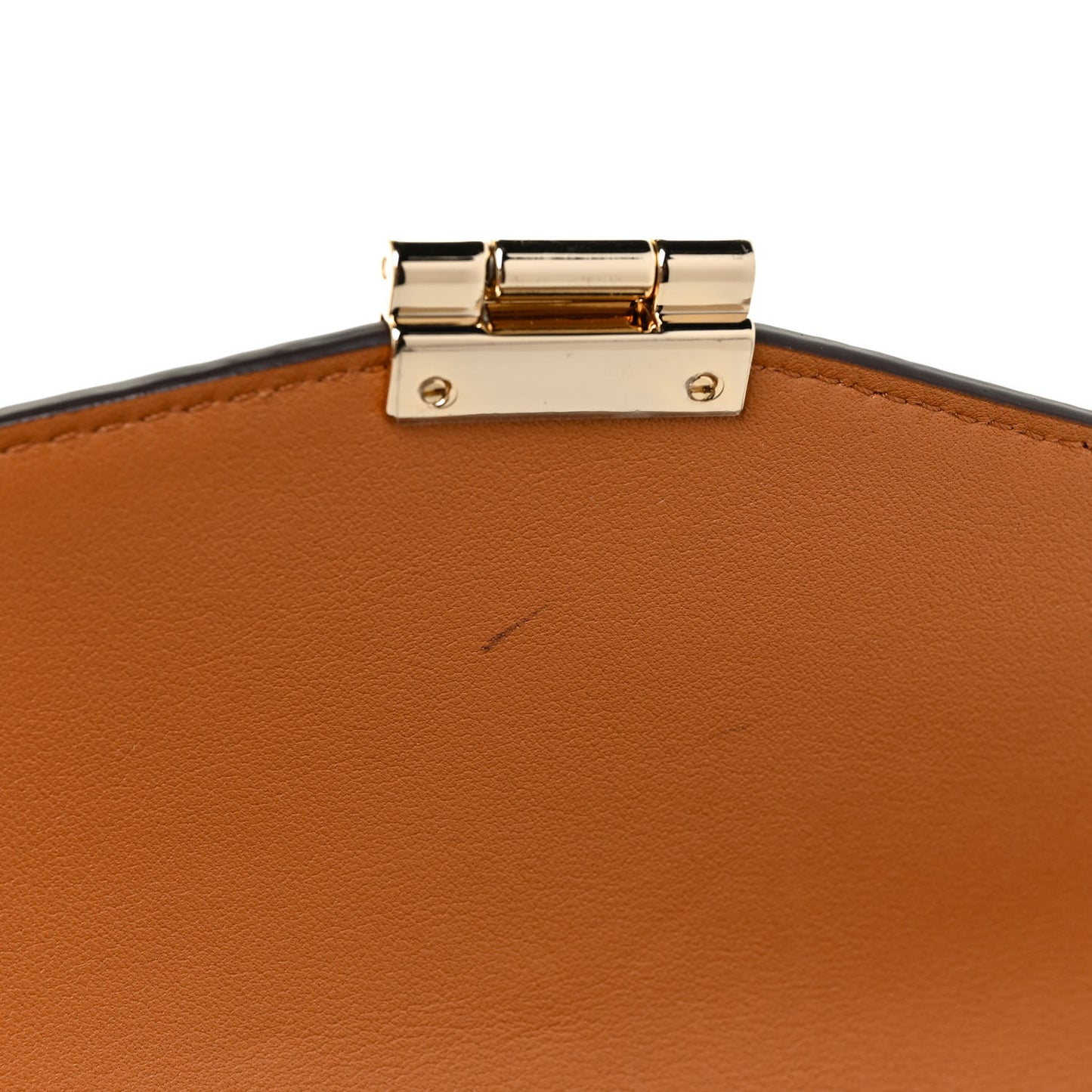Metallic Visetos Medium Millie Crossbody Bag Berlin Gold