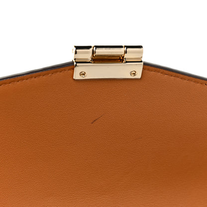 MCM Metallic Visetos Medium Millie Crossbody Bag Berlin Gold 24 of 27