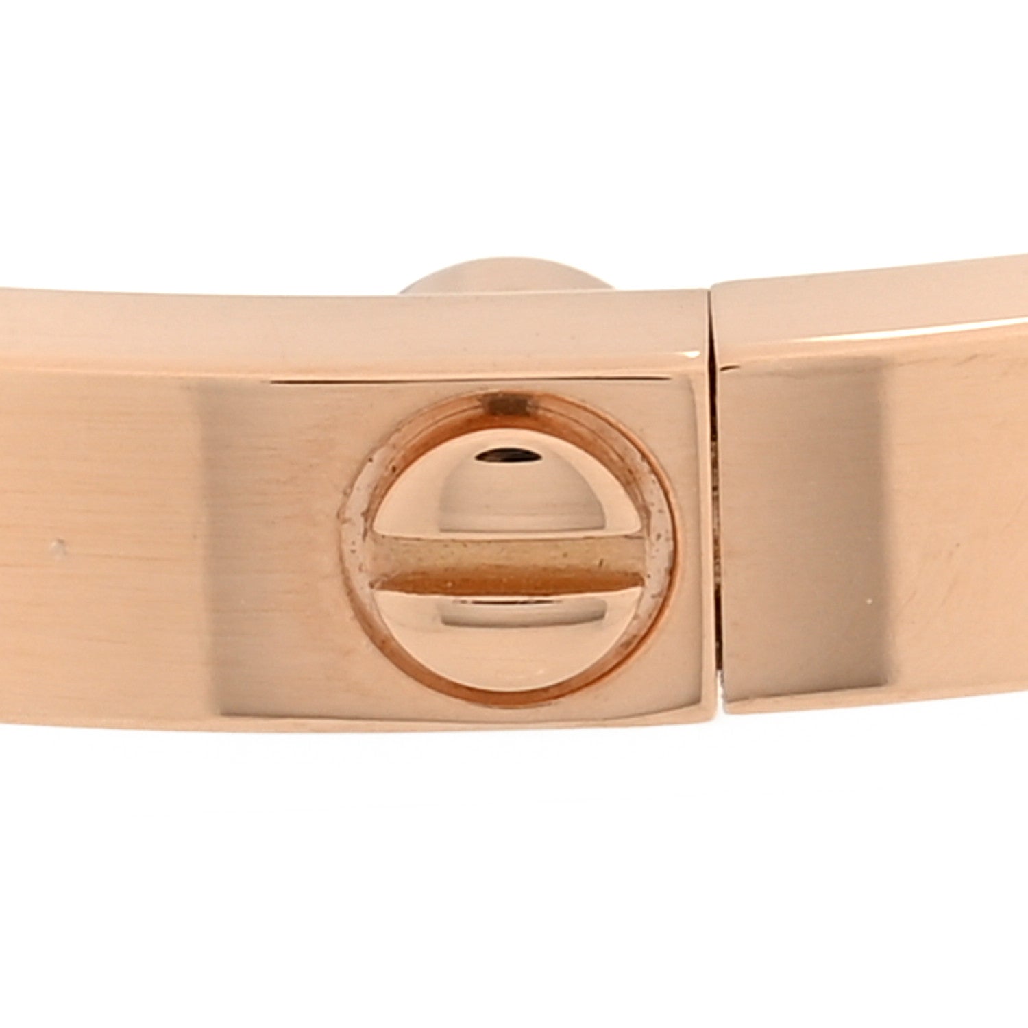 Cartier 18K Pink Gold 10 Diamond Small LOVE Bracelet 16 4 of 6