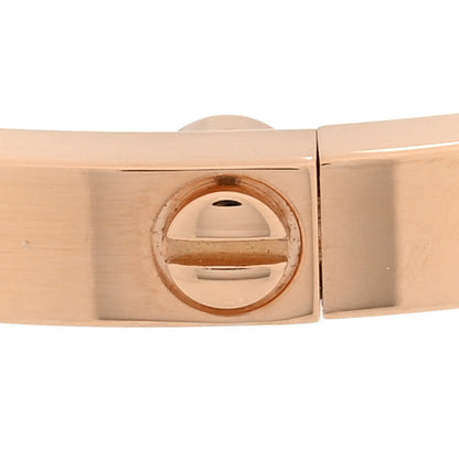 Cartier 18K Pink Gold 10 Diamond Small LOVE Bracelet 16 4 of 6