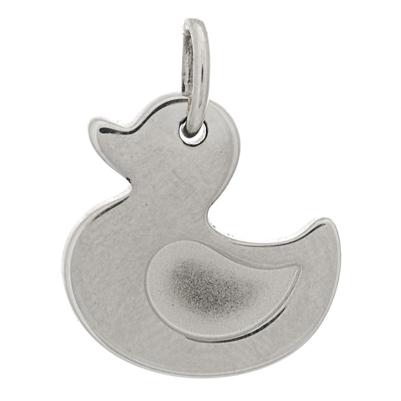 Tiffany Sterling Silver Lucky Duck Charm 1 of 4