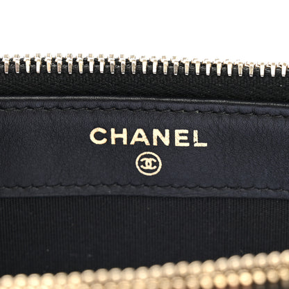 Chanel Lambskin Quilted Small Boy Clutch With Chain Black 7 of 14