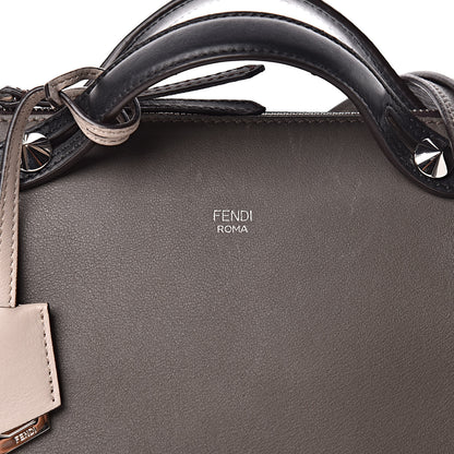 Fendi Vitello Dolce 4 Color Medium By The Way Boston Bag Carbone Grigio Polvere Multicolor 13 of 15