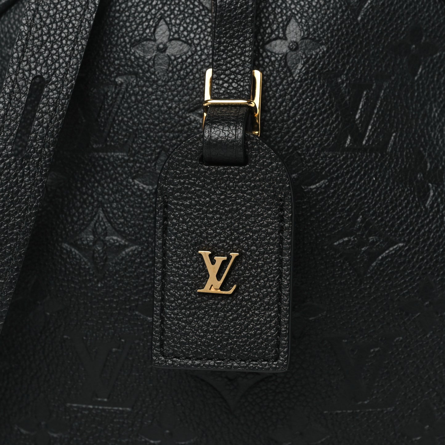 LOUIS VUITTON Empreinte Boite Chapeau Souple MM Black