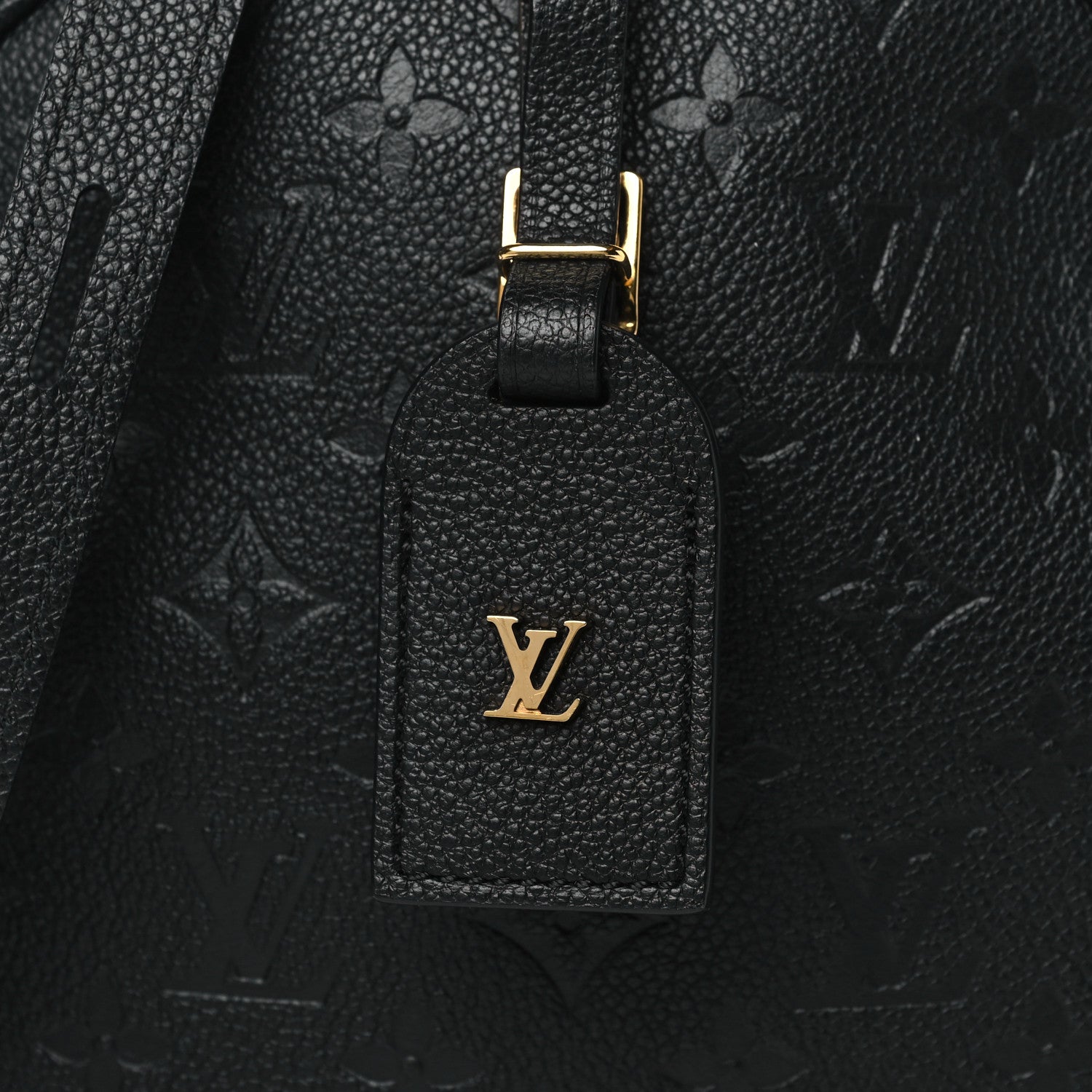 Louis Vuitton LOUIS VUITTON Empreinte Boite Chapeau Souple MM Black 7 of 9