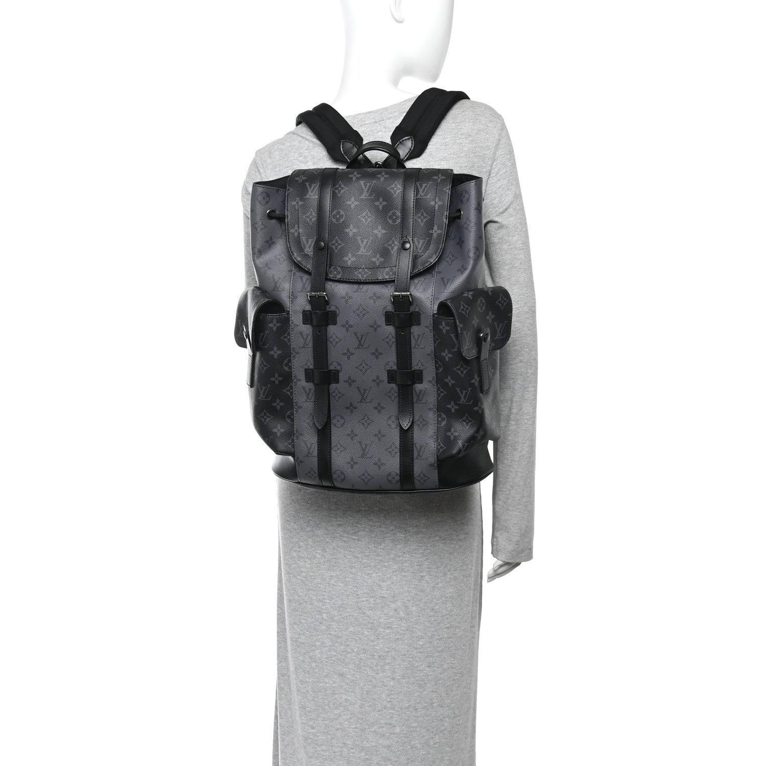 Louis Vuitton Reverse Monogram Eclipse Christopher MM Backpack 2 of 10