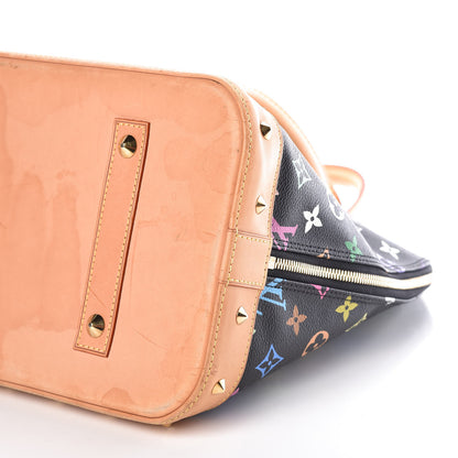 Louis Vuitton Monogram Multicolor Alma GM Black 8 of 9