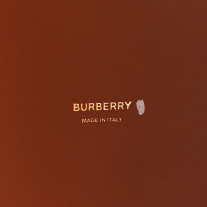 Burberry Cotton Vintage Check Medium London Tote Bag Briar Brown Black 7 of 9