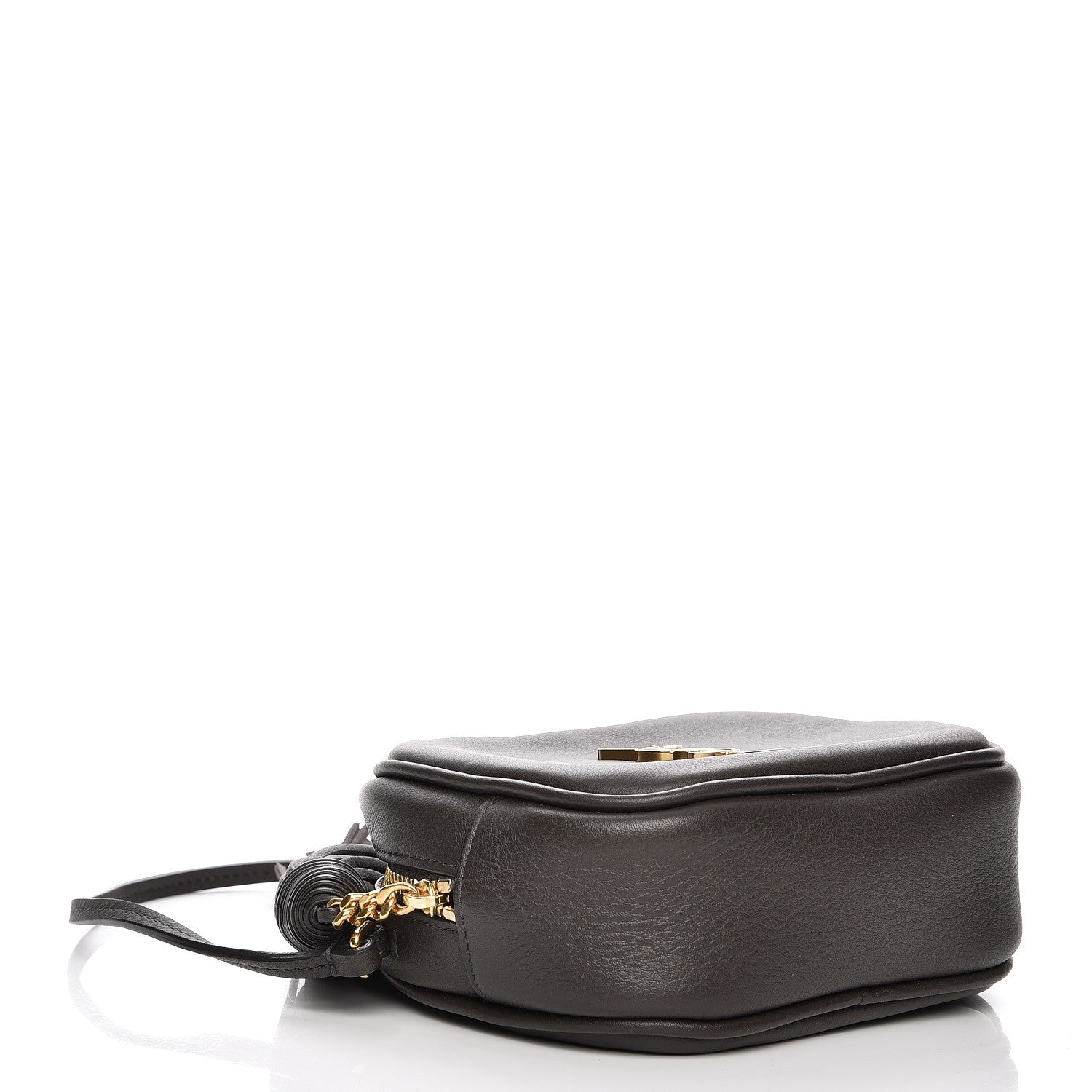 Saint Laurent Calfskin Monogram Blogger Bag Dark Grey 4 of 6