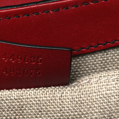 Gucci Microguccissima Medium Emily Chain Shoulder Bag Red 7 of 9