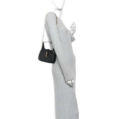 Gucci Lizard Mini Jackie 1961 Black 2 of 11