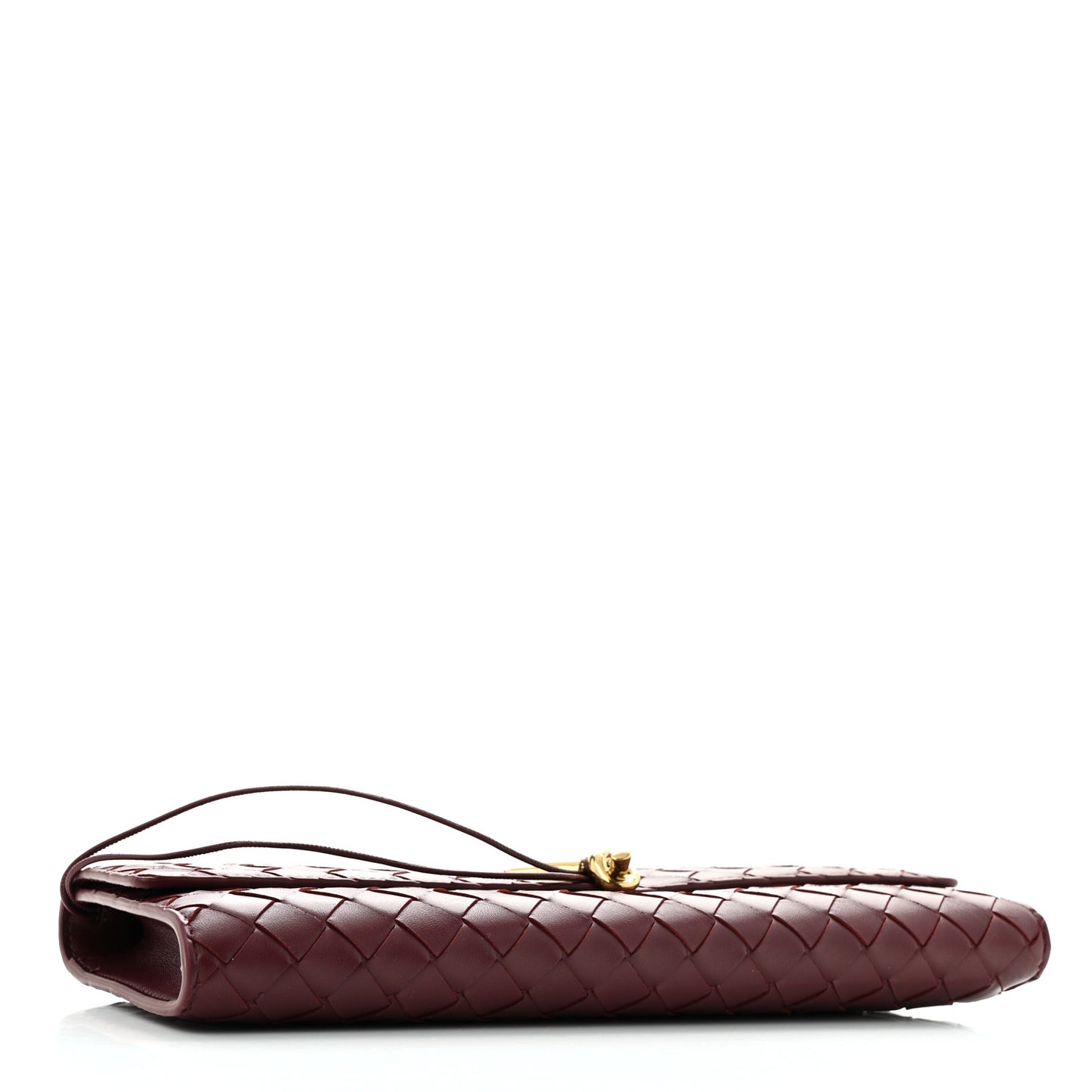 Nappa Intrecciato Long Andiamo Top Handle Clutch Barolo