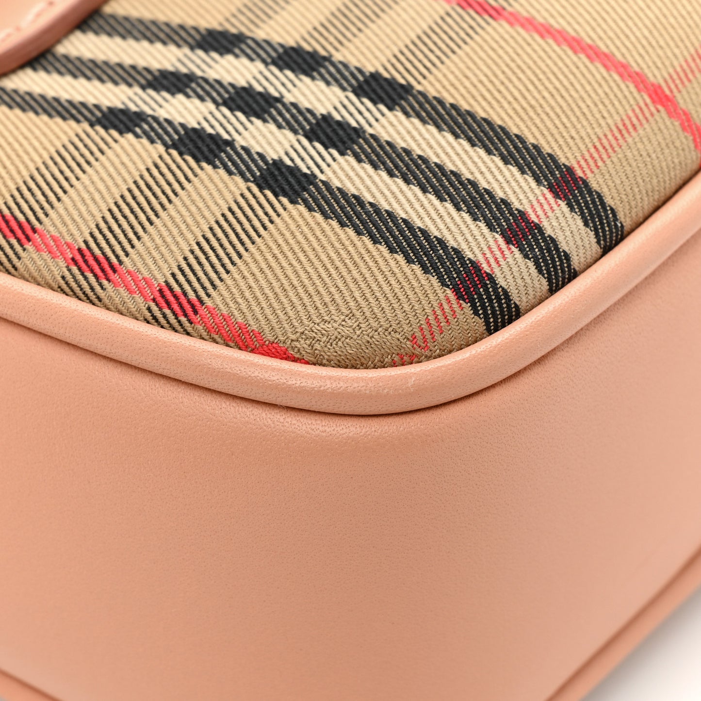Smooth Calfskin 1983 Knight Check Link Bum Bag Pale Orchid