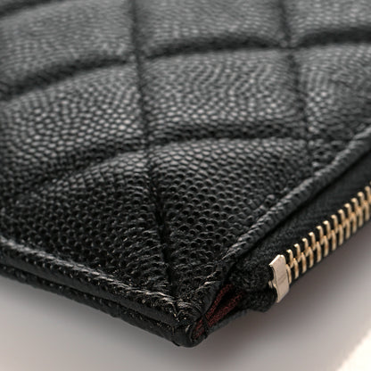 Chanel Caviar Quilted Classic iPhone Pouch Black 9 of 10