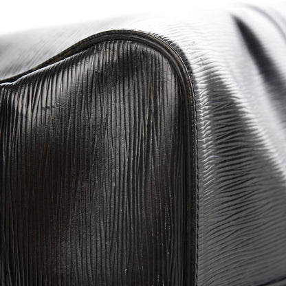 Louis Vuitton Epi Keepall 55 Black 8 of 10