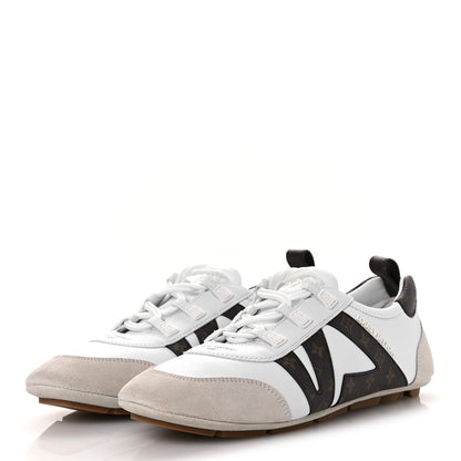 Louis Vuitton Monogram Calfskin Womens LV Sneakerina 41 White 4 of 11