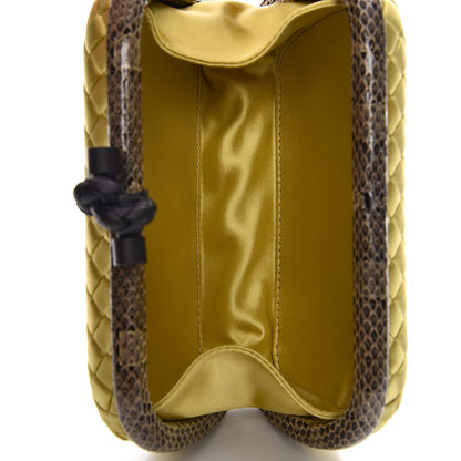 Bottega Veneta Satin Intreccio Impero Ayers Knot Clutch Duchesse 5 of 7