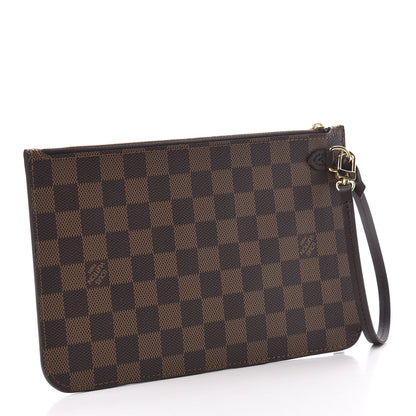 Louis Vuitton Damier Ebene Neverfull MM GM Pochette 3 of 7