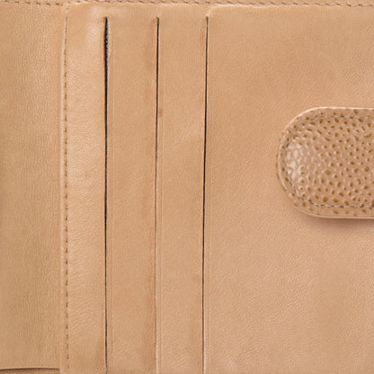 Chanel Caviar Timeless CC Compact French Wallet Beige 12 of 16