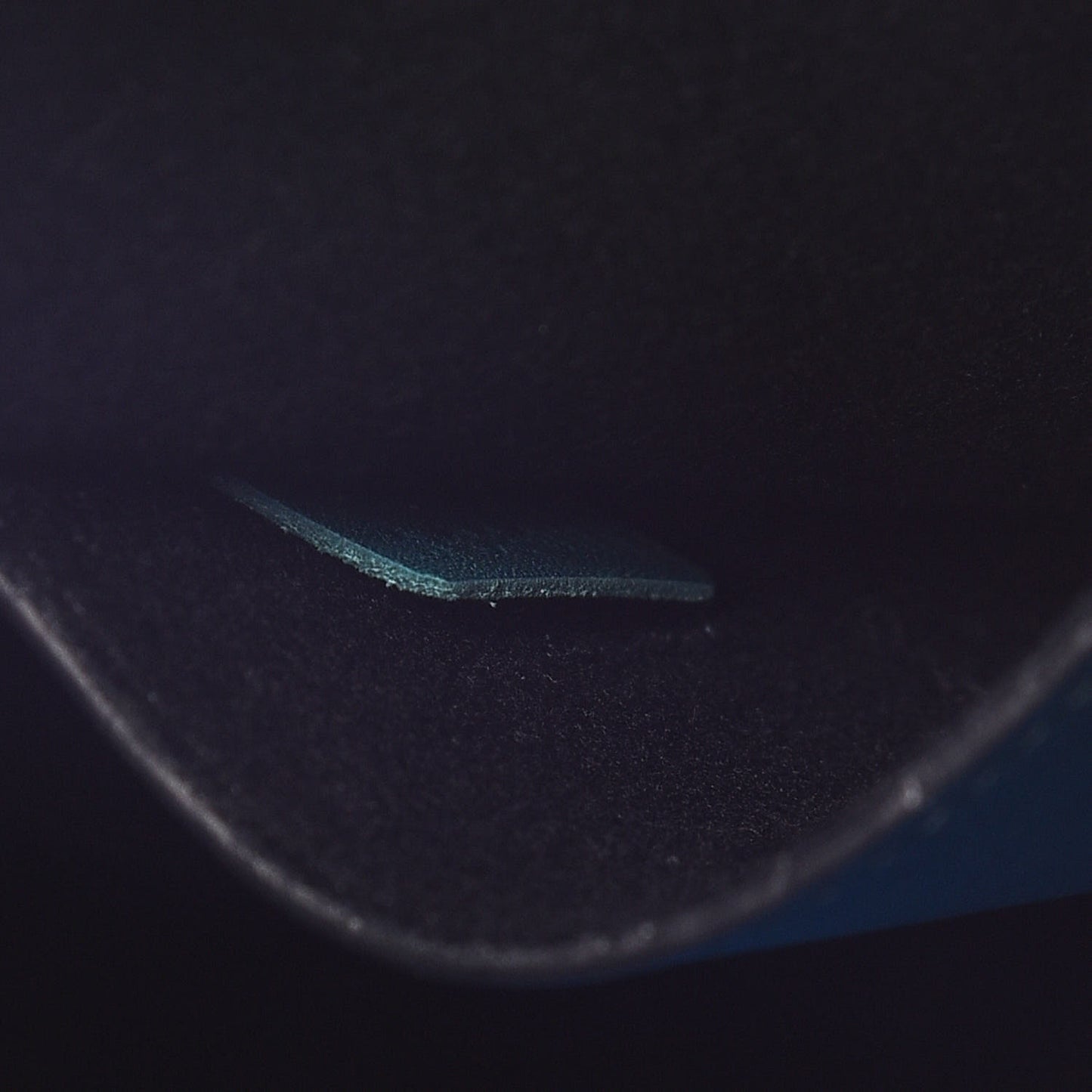 Shiny Smooth Calfskin Zipped Twisted Cabas Bright Blue Peacock