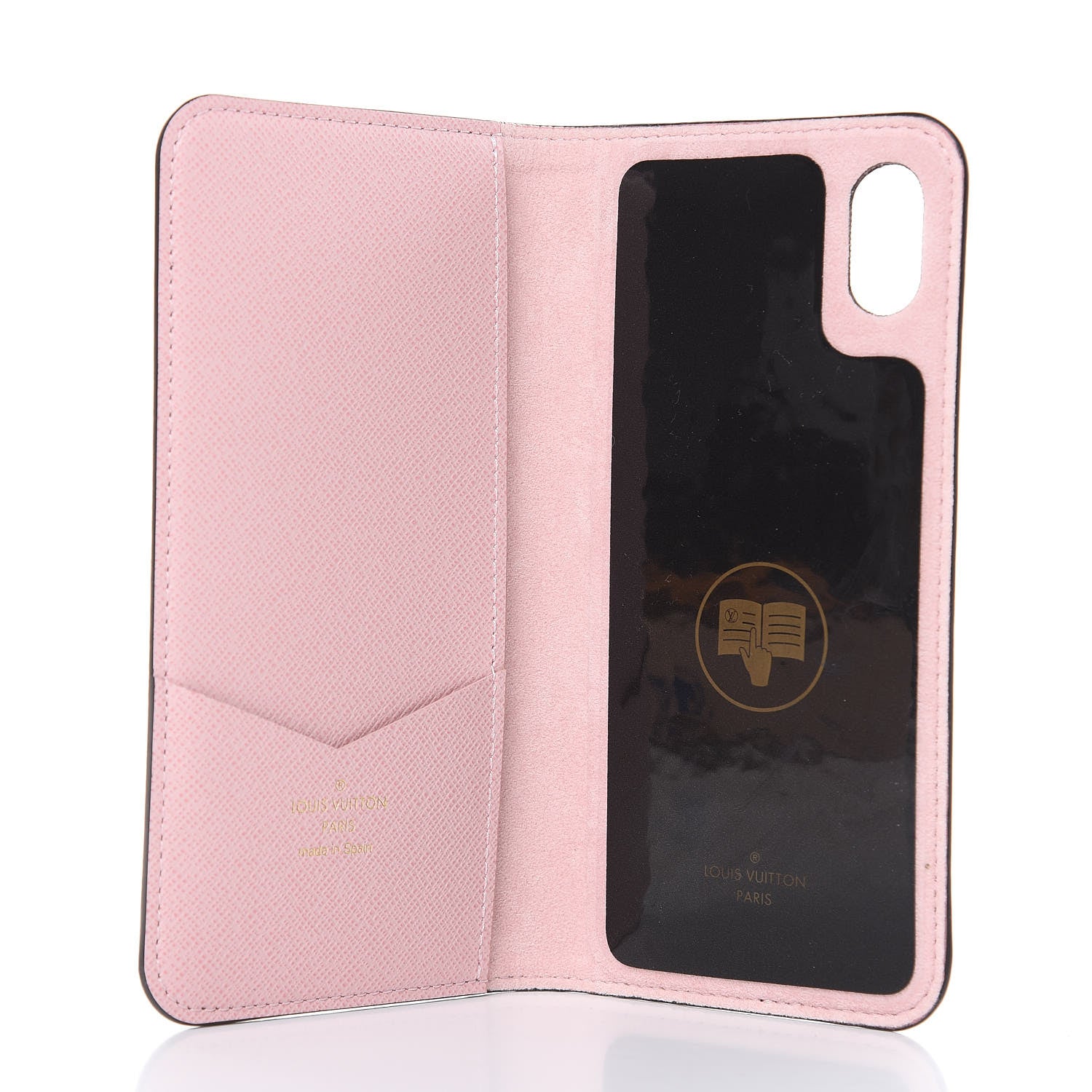 Louis Vuitton Monogram My LV World Tour iPhone XS Max Folio Case Rose Ballerine 5 of 8
