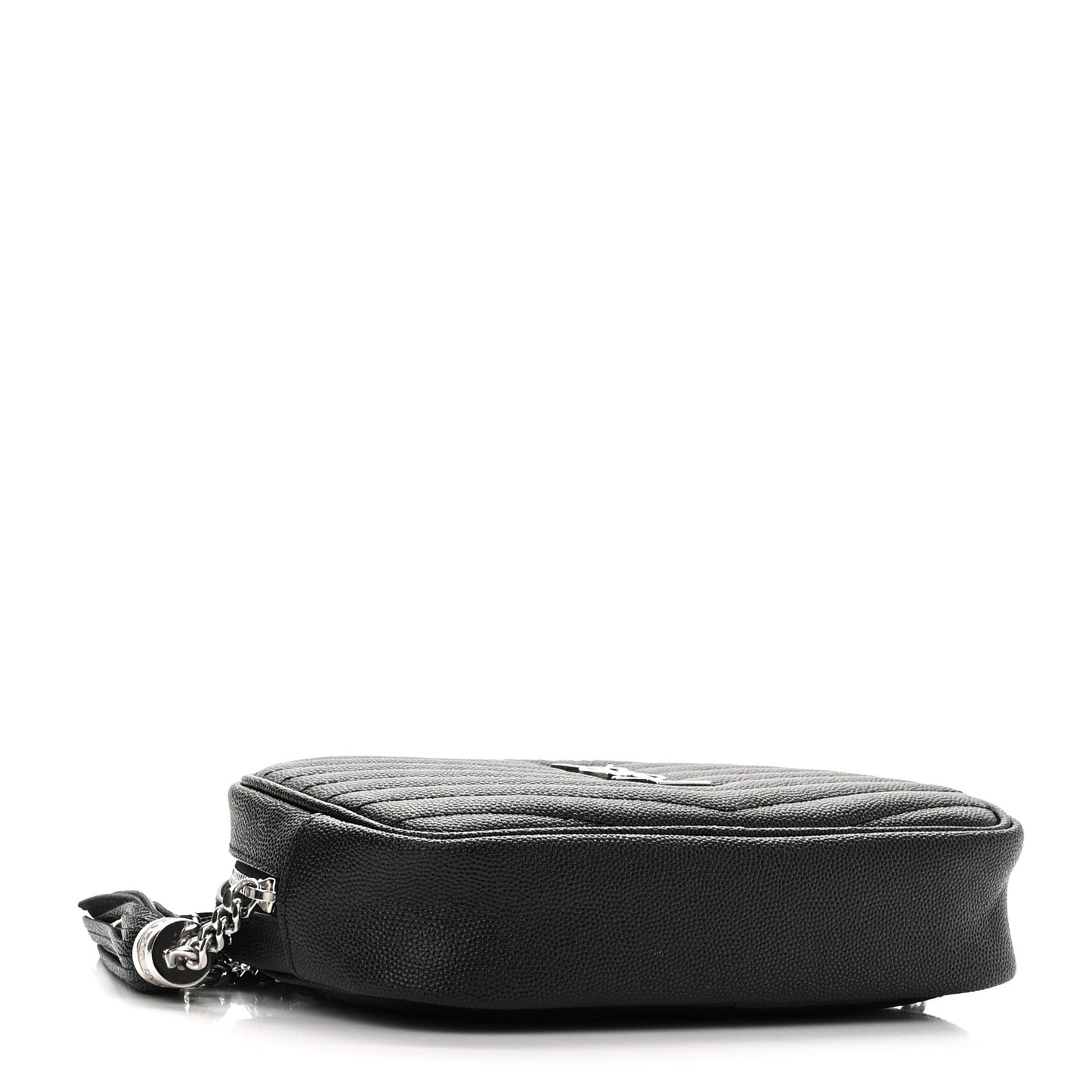 Grain De Poudre Matelasse Monogram Mini Lou Camera Bag Black