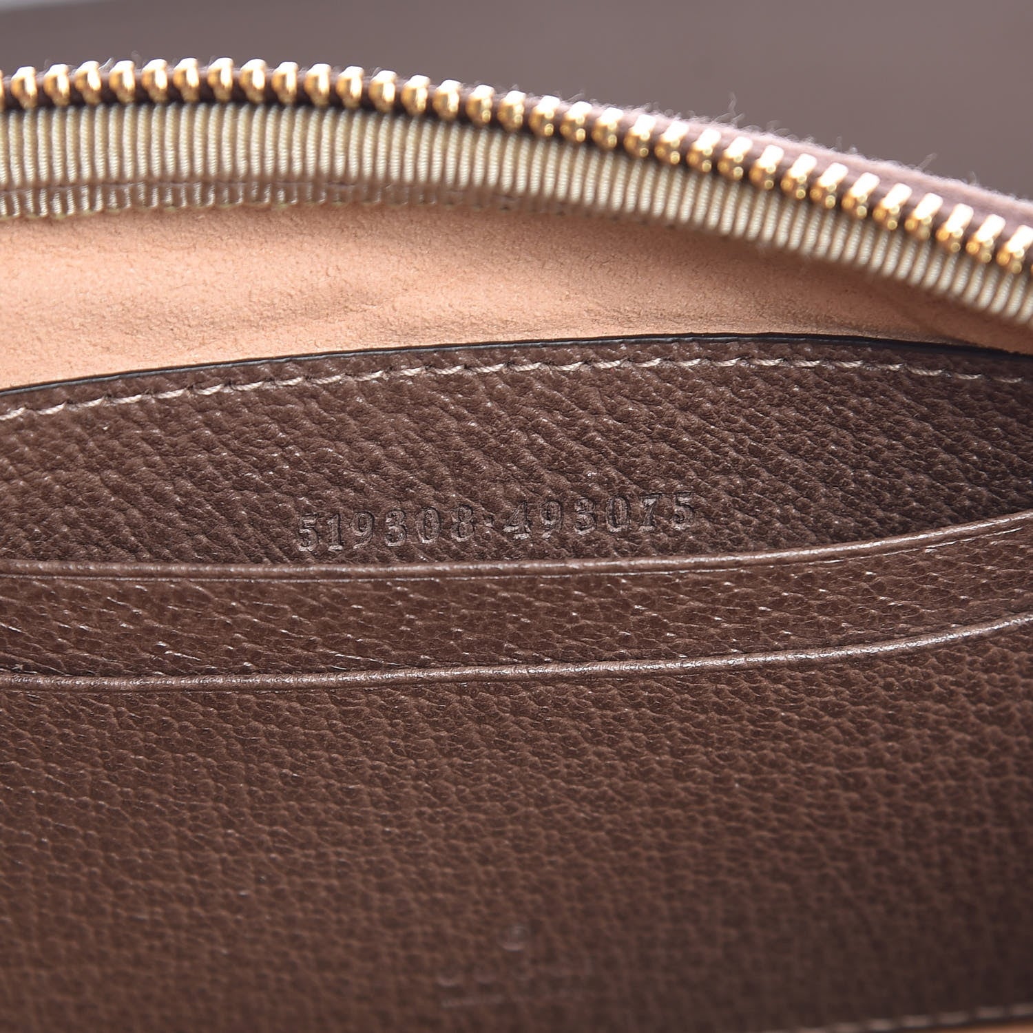 Gucci GG Supreme Monogram Ophidia Belted iPhone Case 95 38 Dark Brown 7 of 8